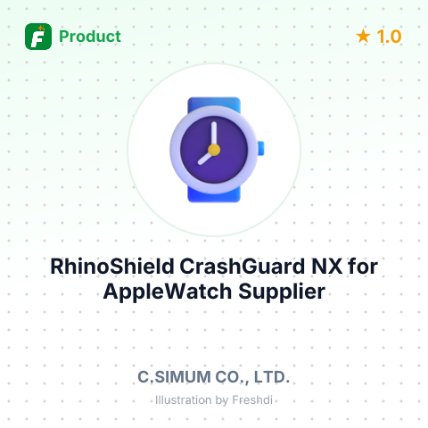 RhinoShield CrashGuard NX for AppleWatch – summary card, no photo uploaded yet