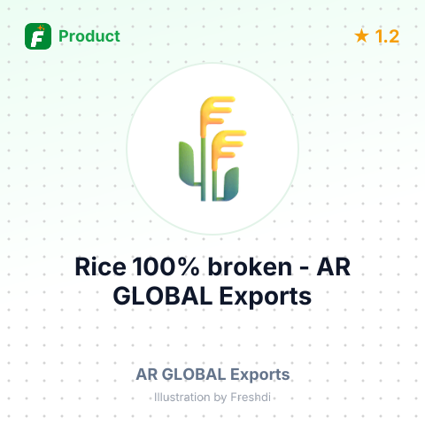 Rice 100% broken  – summary card, no photo uploaded yet