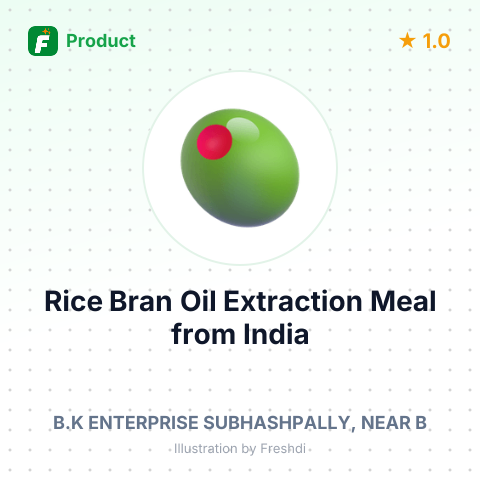 Rice Bran Oil Extraction Meal – summary card, no photo uploaded yet
