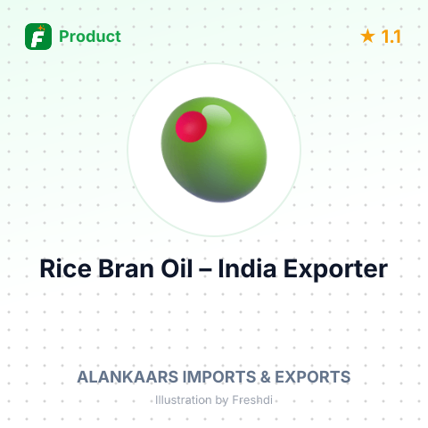 Rice Bran Oil – summary card, no photo uploaded yet