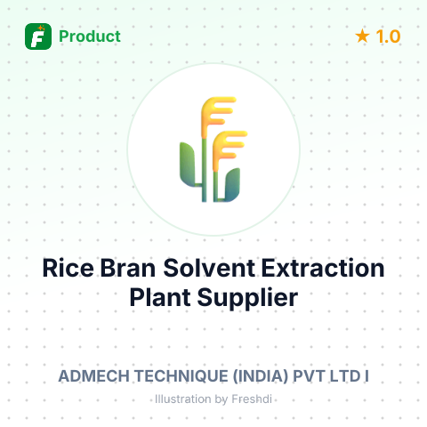 Rice Bran Solvent Extraction Plant – summary card, no photo uploaded yet
