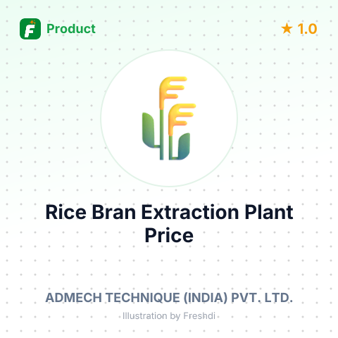 Rice Bran Solvent Extraction Plant – summary card, no photo uploaded yet