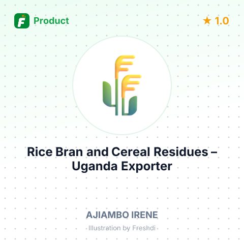 Rice Bran and Cereal Residues – summary card, no photo uploaded yet