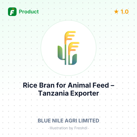 Rice Bran for Animal Feed – summary card, no photo uploaded yet