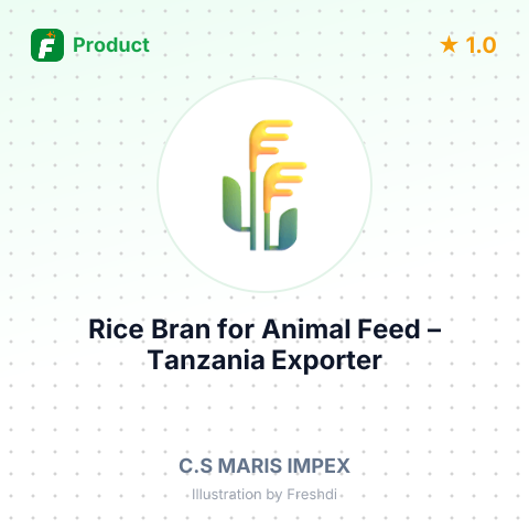 Rice Bran for Animal Feed – summary card, no photo uploaded yet