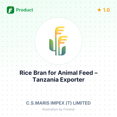 Rice Bran for Animal Feed – summary card, no photo uploaded yet
