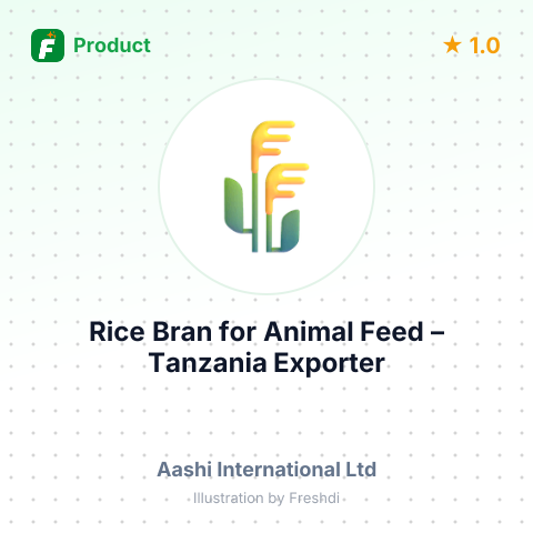 Rice Bran for Animal Feed – summary card, no photo uploaded yet