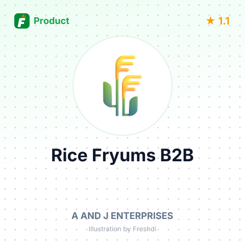 Rice Chilli Garlic Fryums – summary card, no photo uploaded yet