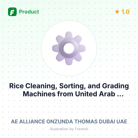 Rice Cleaning, Sorting, and Grading Machines – summary card, no photo uploaded yet