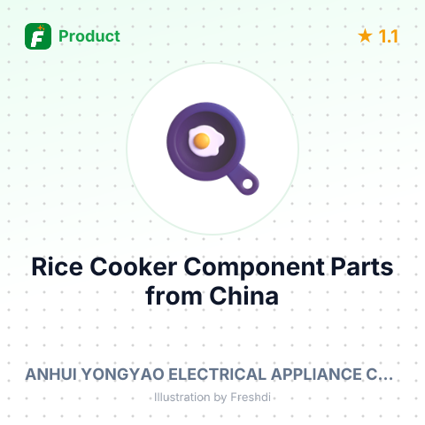 Rice Cooker Component Parts – summary card, no photo uploaded yet