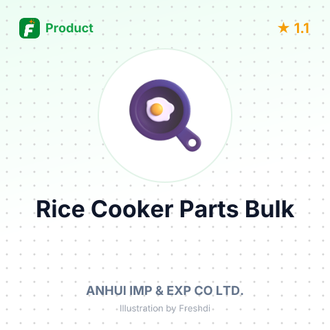 Rice Cooker Spare Parts – summary card, no photo uploaded yet
