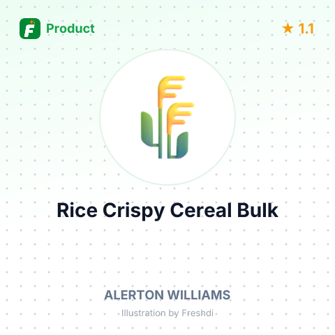 Rice Crispy Cereal – summary card, no photo uploaded yet