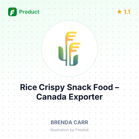 Rice Crispy Snack Food – summary card, no photo uploaded yet