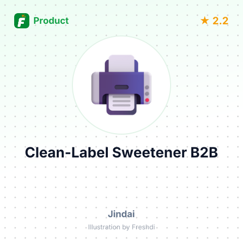 Rice Crystalline Fructose ≥99.5% — Clean-Label Sweetener from Rice – summary card, no photo uploaded yet