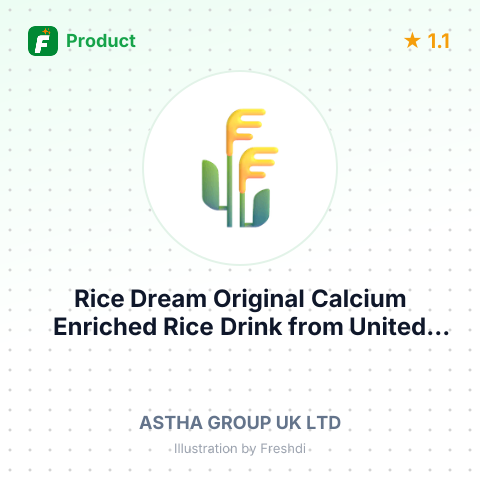 Rice Dream Original Calcium Enriched Rice Drink – summary card, no photo uploaded yet