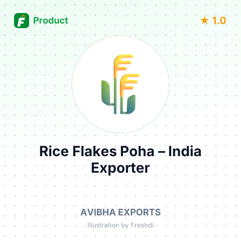 Rice Flakes Poha – summary card, no photo uploaded yet