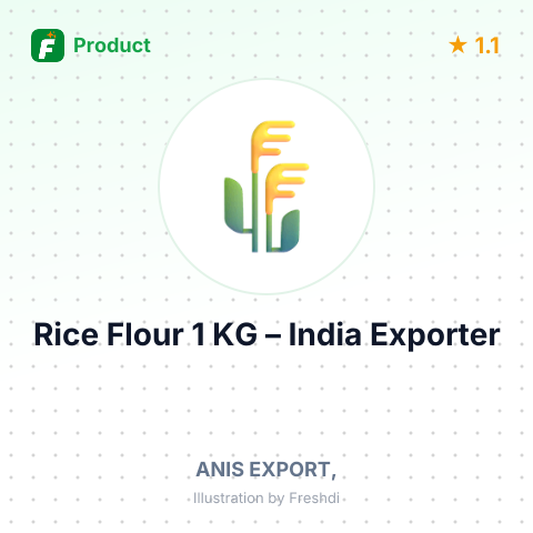 Rice Flour 1 KG – summary card, no photo uploaded yet