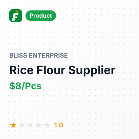 Rice Flour – summary card, no photo uploaded yet