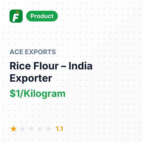 Rice Flour – summary card, no photo uploaded yet