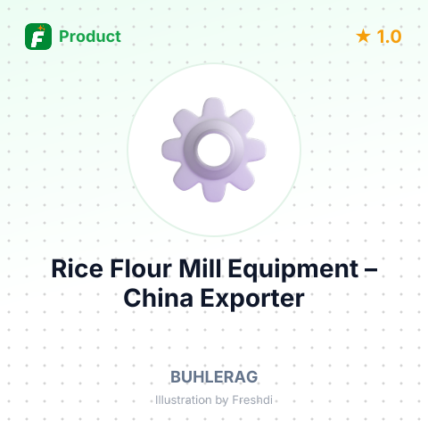 Rice Flour Mill Equipment – summary card, no photo uploaded yet