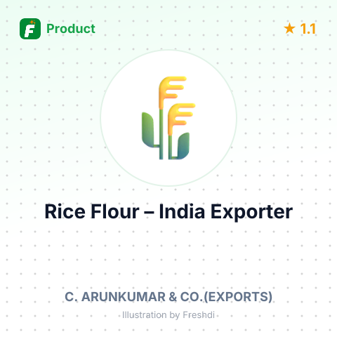Rice Flour – summary card, no photo uploaded yet