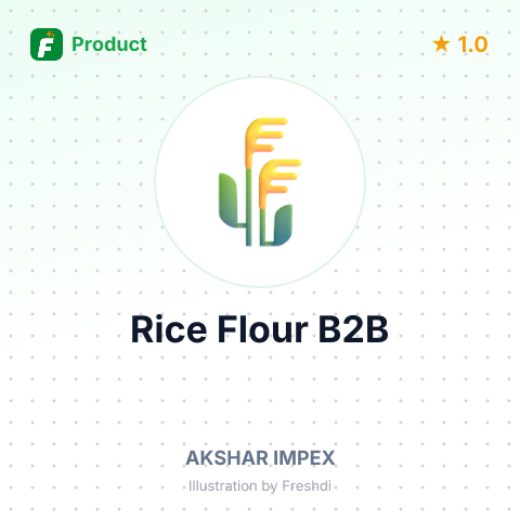 Rice Flour and Indian Spices – summary card, no photo uploaded yet