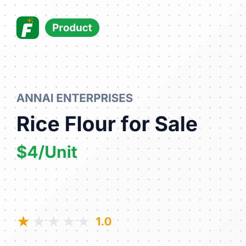 Rice Flour – summary card, no photo uploaded yet