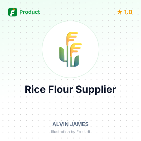 Rice Flour – summary card, no photo uploaded yet