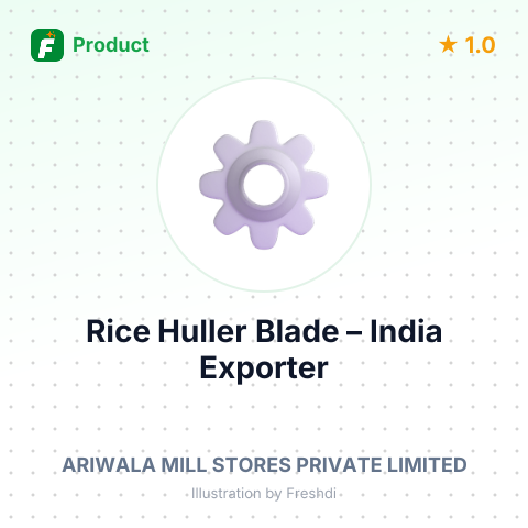 Rice Huller Blade – summary card, no photo uploaded yet
