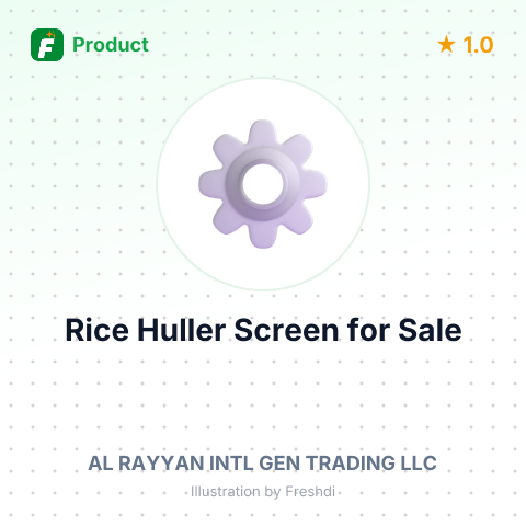 Rice Huller Screen Net – summary card, no photo uploaded yet