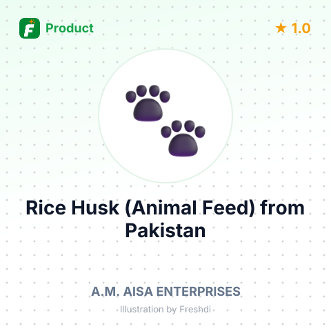 Rice Husk (Animal Feed) – summary card, no photo uploaded yet