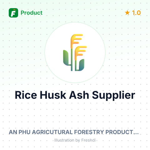 Rice Husk Ash – summary card, no photo uploaded yet