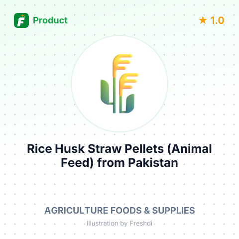Rice Husk Straw Pellets (Animal Feed) – summary card, no photo uploaded yet