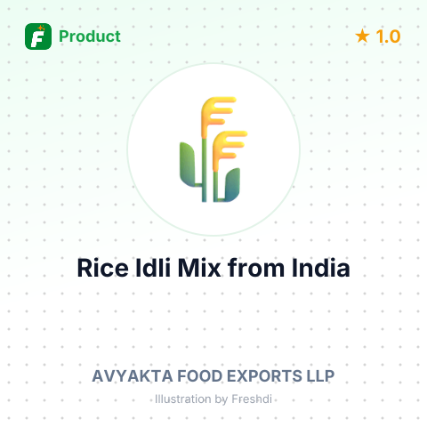 Rice Idli Mix – summary card, no photo uploaded yet