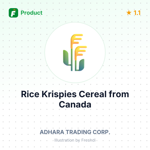 Rice Krispies Cereal – summary card, no photo uploaded yet