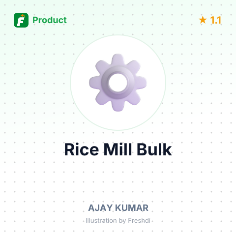 Rice Mill Allibeter – summary card, no photo uploaded yet