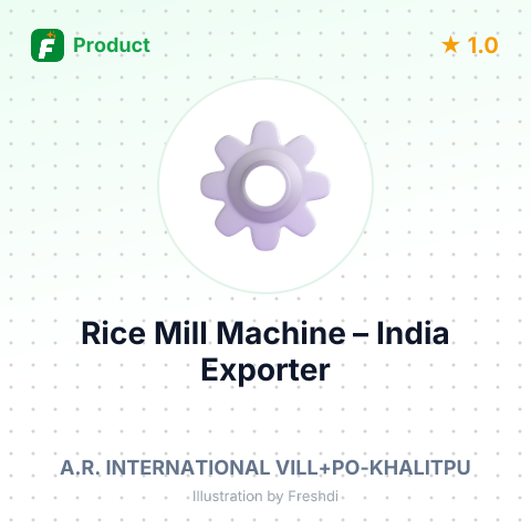 Rice Mill Machine – summary card, no photo uploaded yet