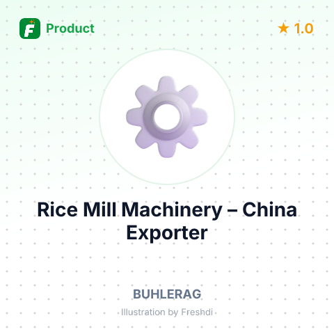 Rice Mill Machinery – summary card, no photo uploaded yet