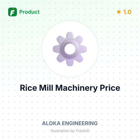 Rice Mill Machinery with Spare Parts and Water Treatment Plant – summary card, no photo uploaded yet