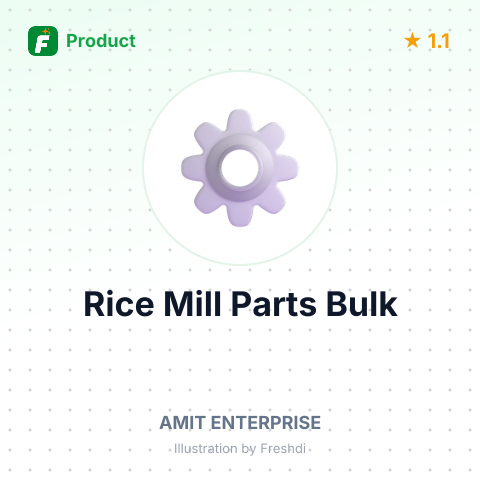 Rice Mill Parts Jali – summary card, no photo uploaded yet