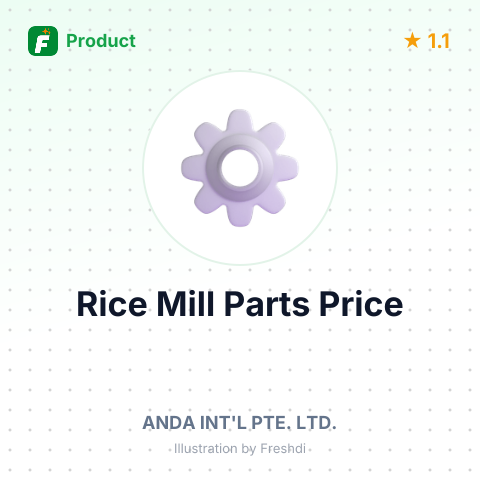 Rice Mill Parts – summary card, no photo uploaded yet