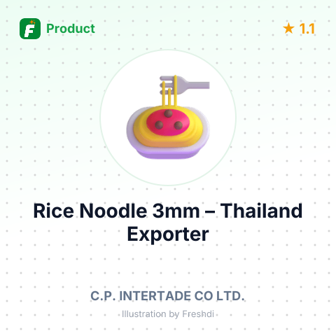 Rice Noodle 3mm – summary card, no photo uploaded yet