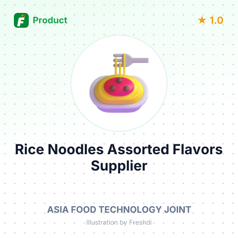 Rice Noodles Assorted Flavors – summary card, no photo uploaded yet