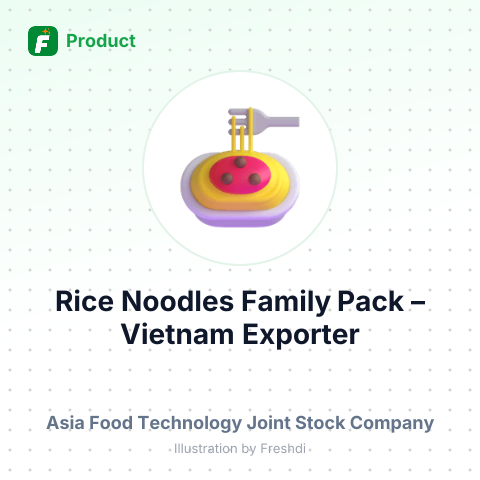 Rice Noodles Family Pack – summary card, no photo uploaded yet