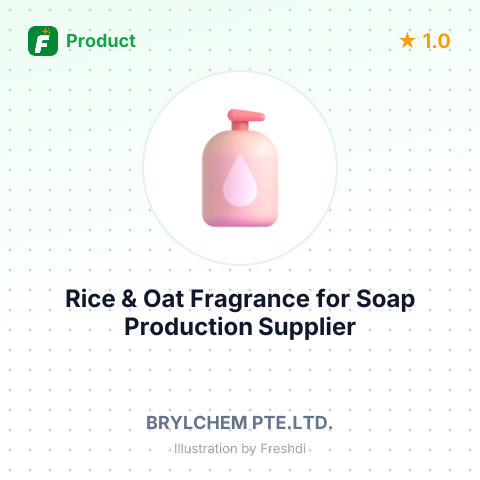 Rice & Oat Fragrance for Soap Production – summary card, no photo uploaded yet