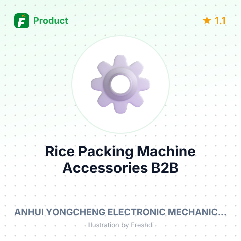 Rice Packing Machine Accessories and Components Scale – summary card, no photo uploaded yet