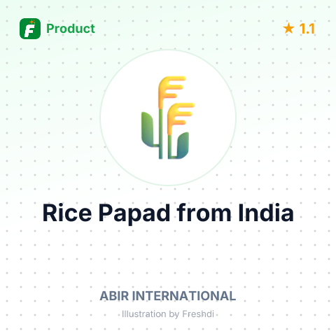 Rice Papad – summary card, no photo uploaded yet