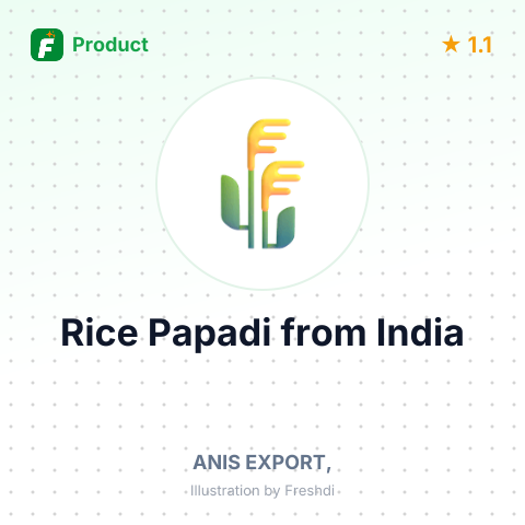 Rice Papadi – summary card, no photo uploaded yet