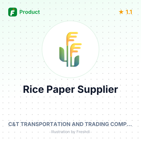 Rice Paper – summary card, no photo uploaded yet