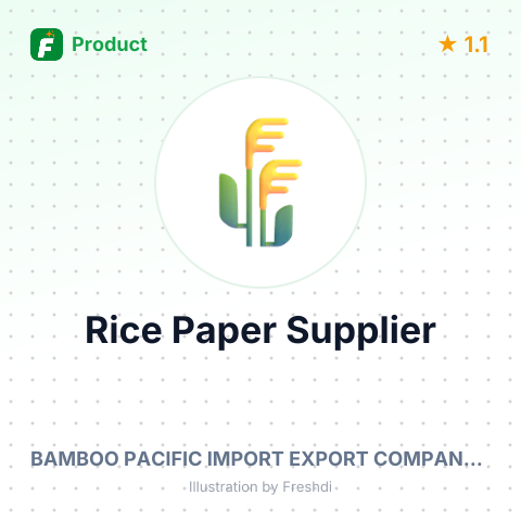 Rice Paper – summary card, no photo uploaded yet
